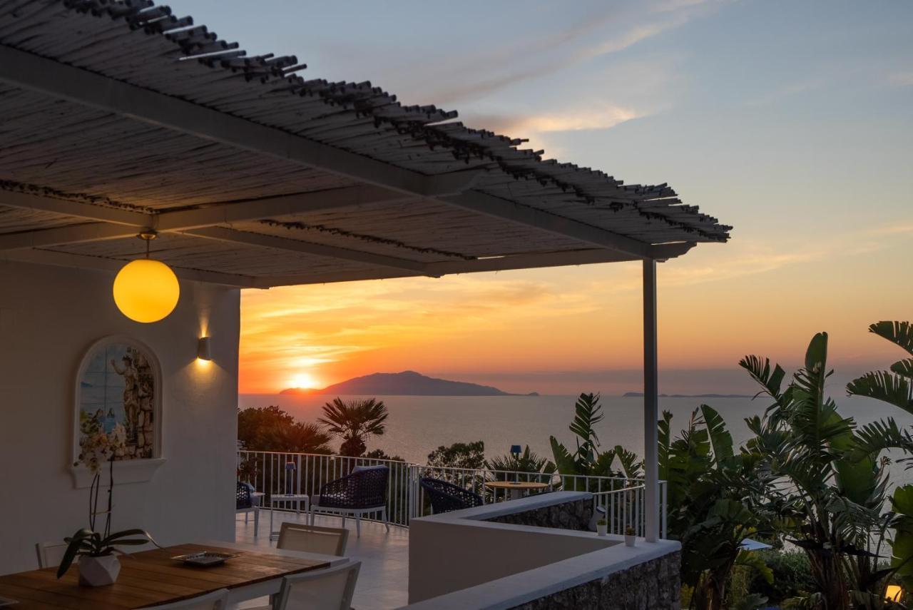 Capri Blue Luxury Villa Le Tre Monelle Anacapri  Eksteriør billede