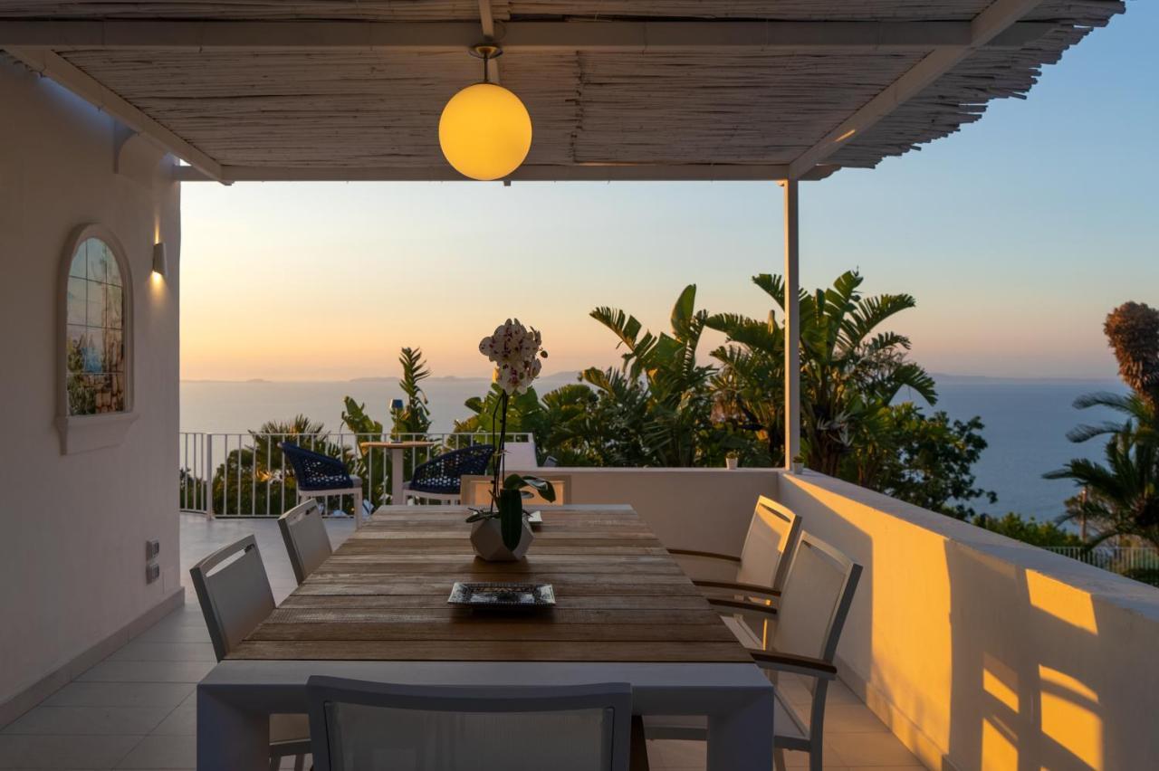 Capri Blue Luxury Villa Le Tre Monelle Anacapri  Eksteriør billede