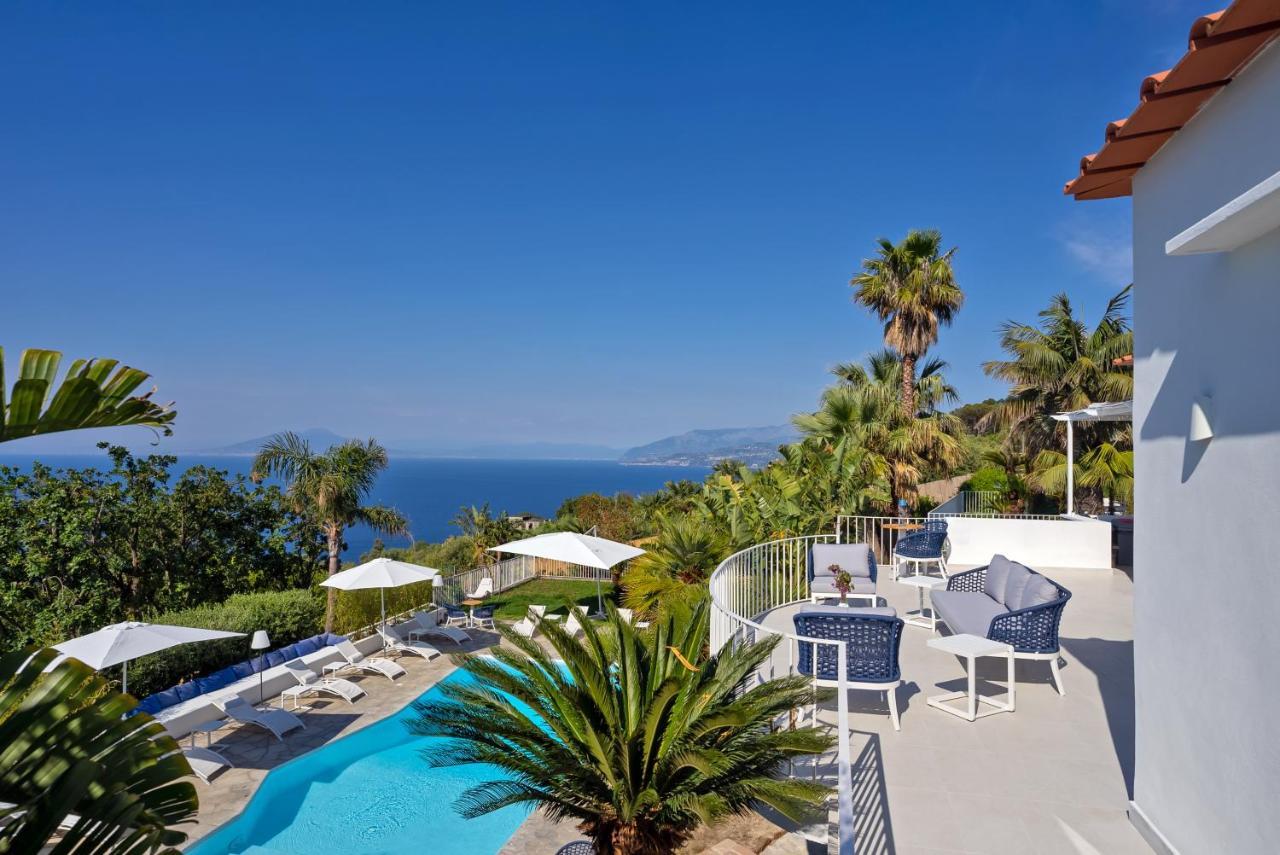 Capri Blue Luxury Villa Le Tre Monelle Anacapri  Eksteriør billede
