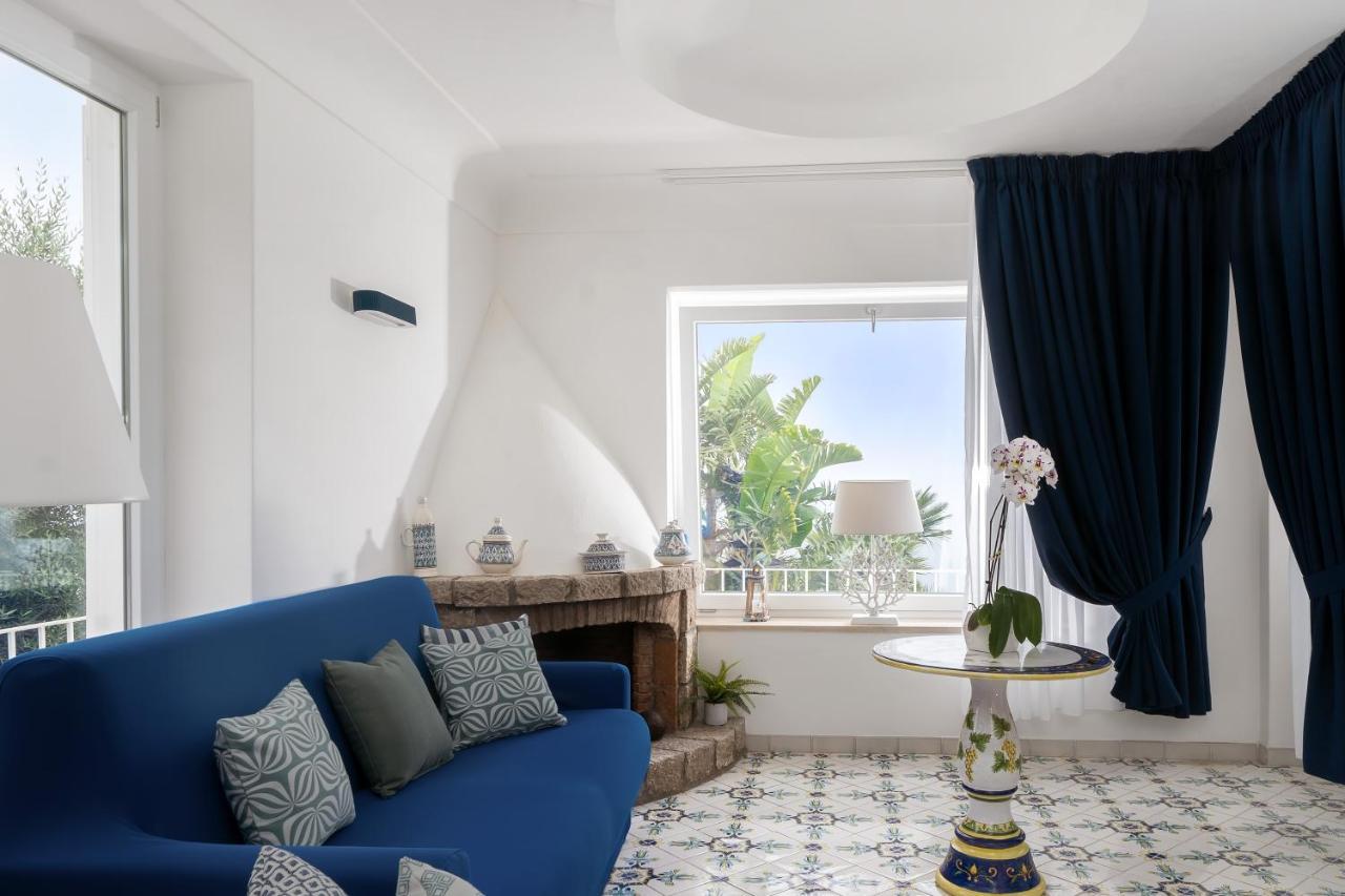 Capri Blue Luxury Villa Le Tre Monelle Anacapri  Eksteriør billede
