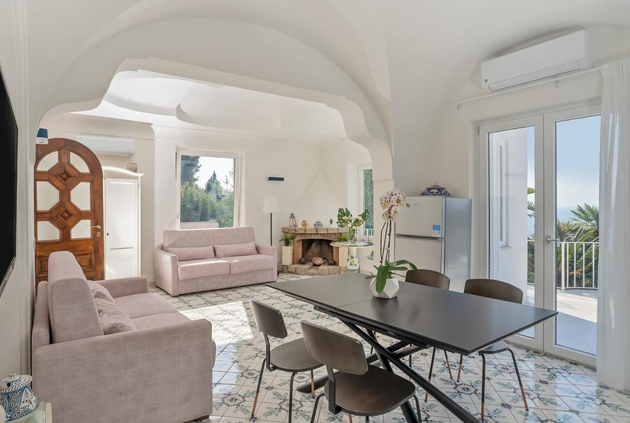 Capri Blue Luxury Villa Le Tre Monelle Anacapri  Eksteriør billede