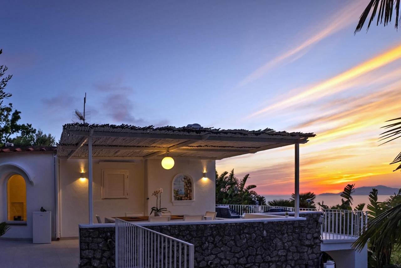 Capri Blue Luxury Villa Le Tre Monelle Anacapri  Eksteriør billede