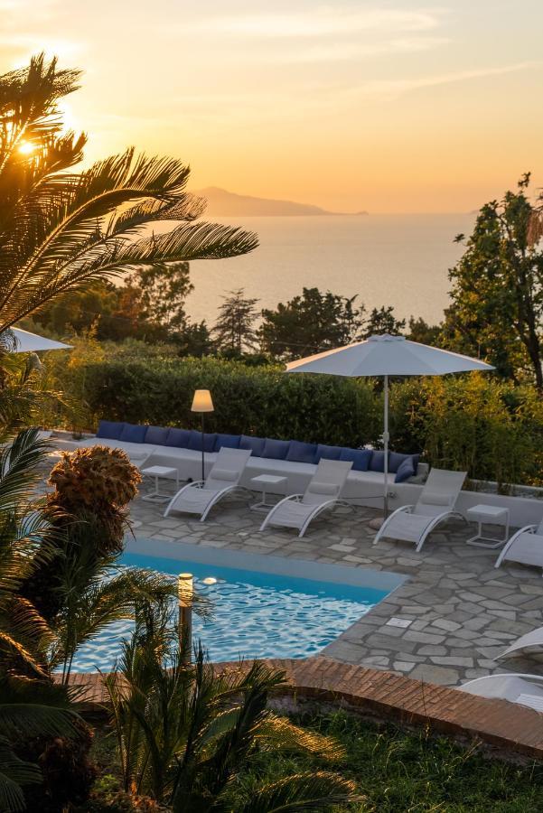Capri Blue Luxury Villa Le Tre Monelle Anacapri  Eksteriør billede