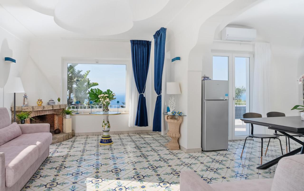 Capri Blue Luxury Villa Le Tre Monelle Anacapri  Eksteriør billede