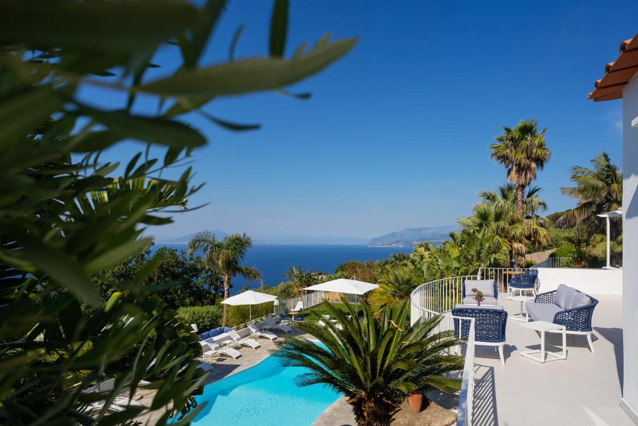 Capri Blue Luxury Villa Le Tre Monelle Anacapri  Eksteriør billede