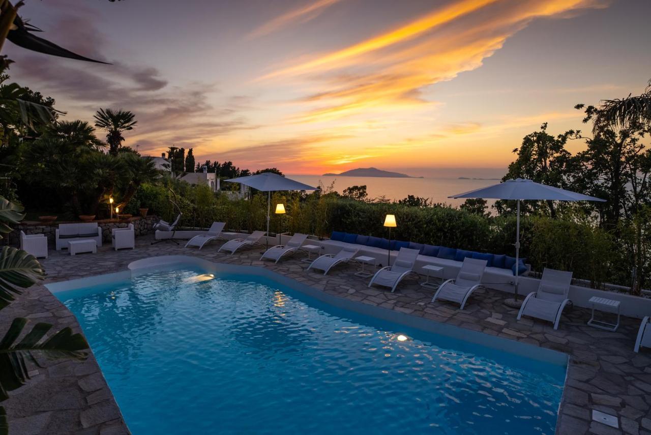 Capri Blue Luxury Villa Le Tre Monelle Anacapri  Eksteriør billede